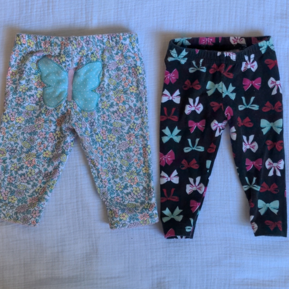 Carter's Butterfly Butt & Bow Pants
